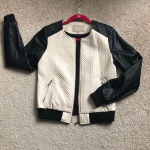 Perfect condition BR faux Leather Jacket